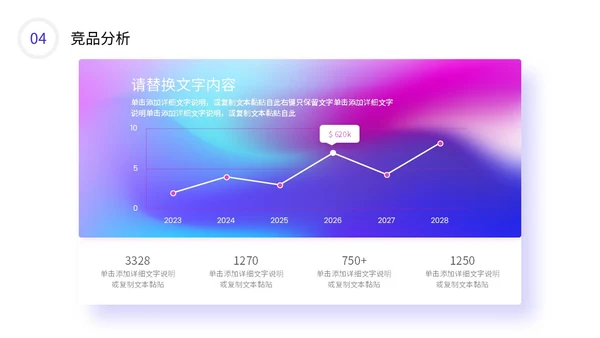 彩色流体渐变弥散风公司产品介绍新品宣传PPT