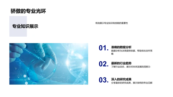 商务礼仪在生物医疗行业PPT模板