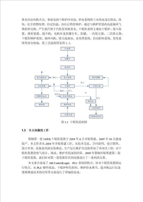 干熄焦自动控制系统的开发与应用