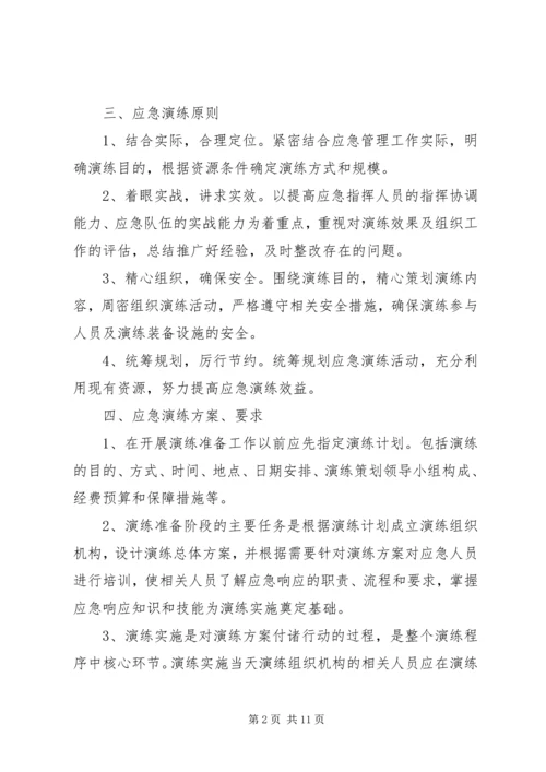 应急预案演练计划和实施方案 (2).docx