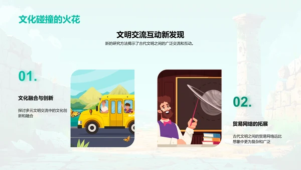 古代文明深度研究PPT模板