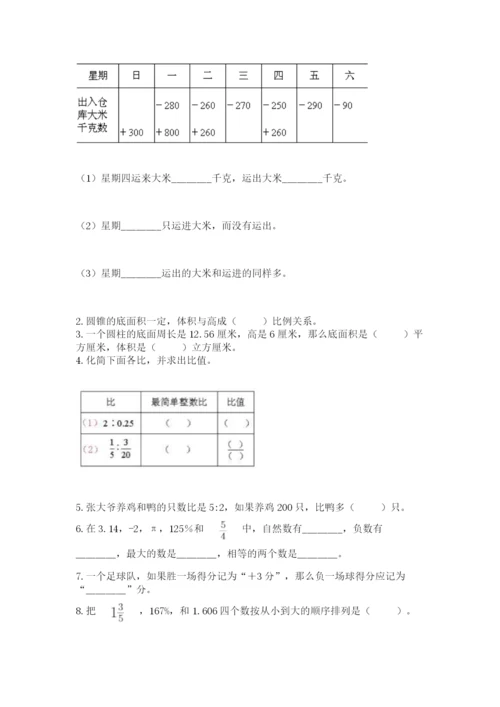 浙江省【小升初】2023年小升初数学试卷含答案【模拟题】.docx