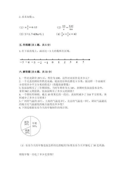 北京版六年级下册期末真题卷及答案【网校专用】.docx