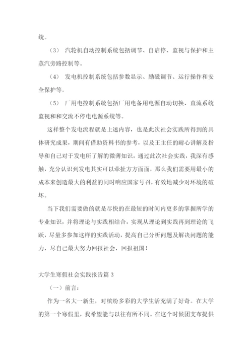 大学生寒假社会实践报告(精选7篇).docx
