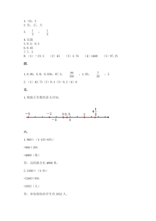 青岛版六年级数学下学期期末测试题【考点精练】.docx