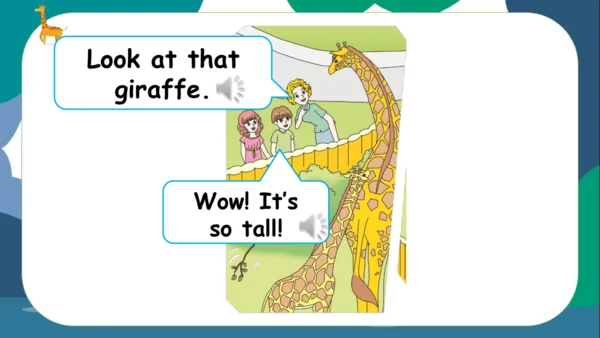 Unit3 At the zoo A let's talk 课件(共24张PPT)