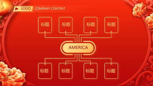 红色喜庆毕业典礼通用动态PPT模板