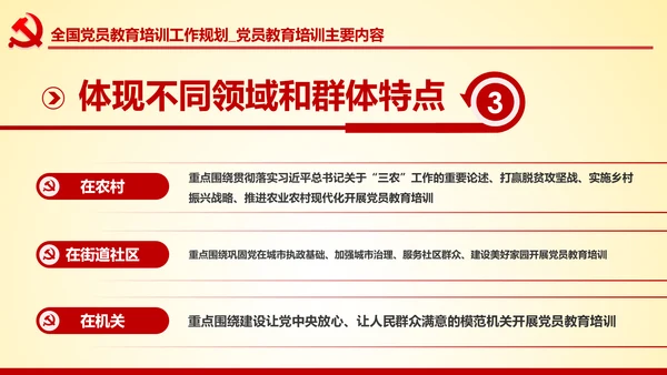 党员教育培训工作规划解读党政党课党建
