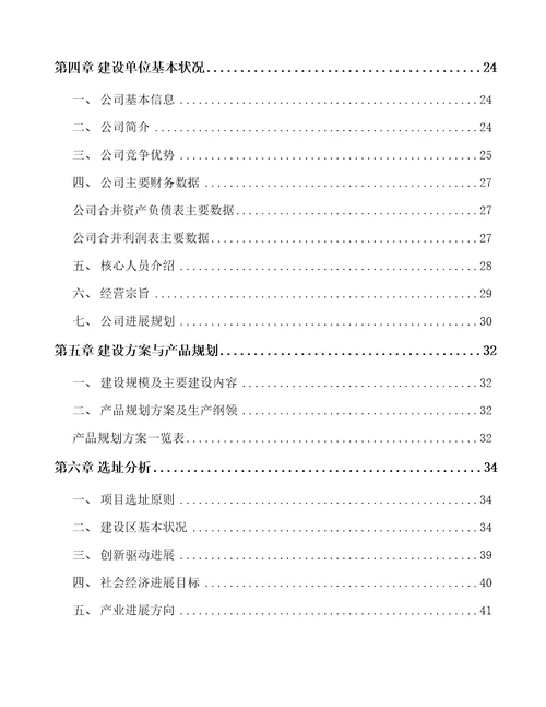 碳纤维产品项目可行性研究报告