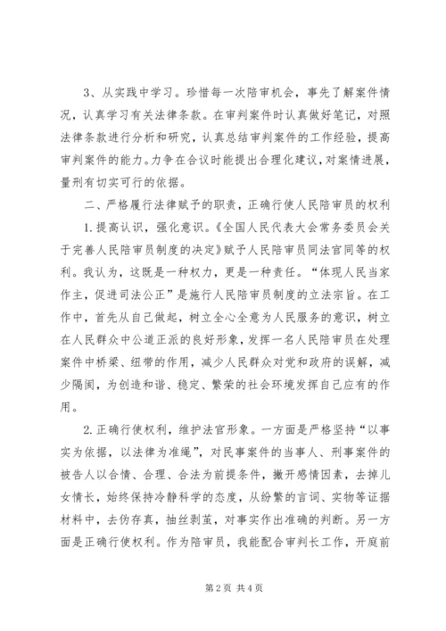 人民陪审员总结.docx
