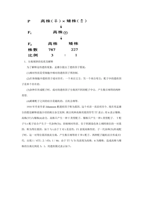 高中生物竞赛辅导：遗传学与进化.docx
