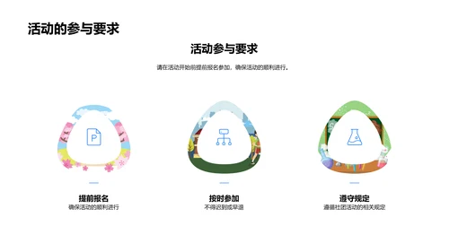 社团活动年度规划PPT模板