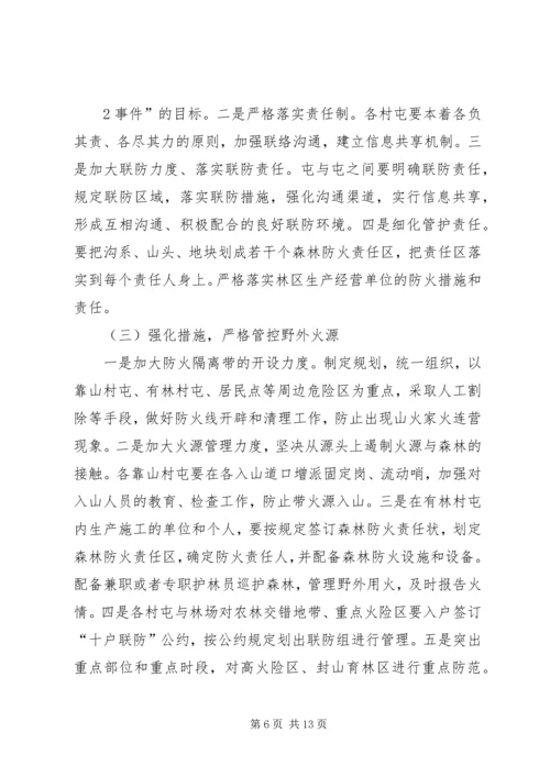 古陂镇三送活动重拳出击森林防火工作.docx