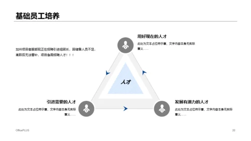 蓝色商务地产行业上半年工作总结报告PPT素材下载