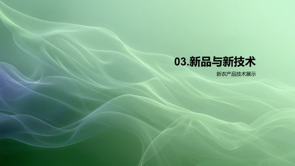 农业合作项目报告PPT模板