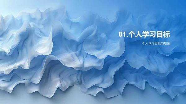 个人学习实践报告PPT模板