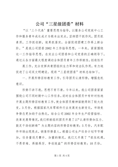 公司“三星级团委”材料 (5).docx