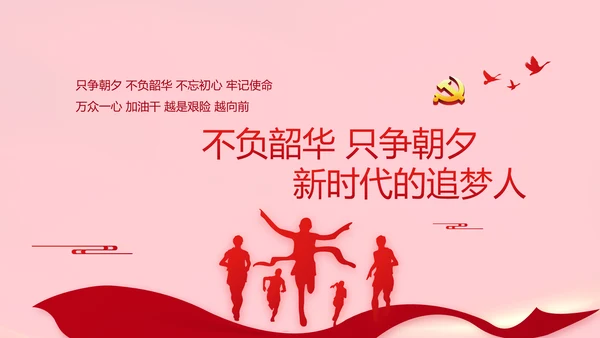 红色党支部党员代表大会工作总结PPT