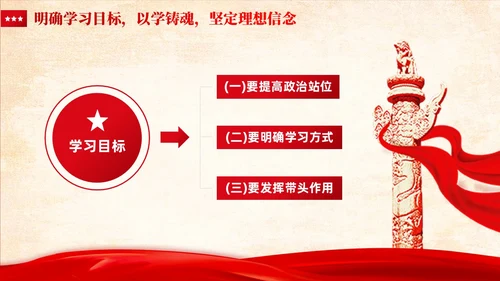 红色党建推动主题教育不断向纵深发展主题教育ppt