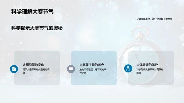 大寒节气的科学探究