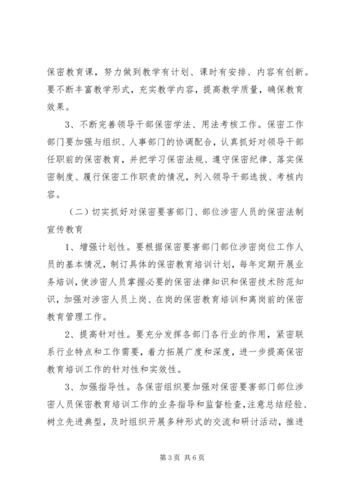 开发区五五保密法制宣传教育规划.docx