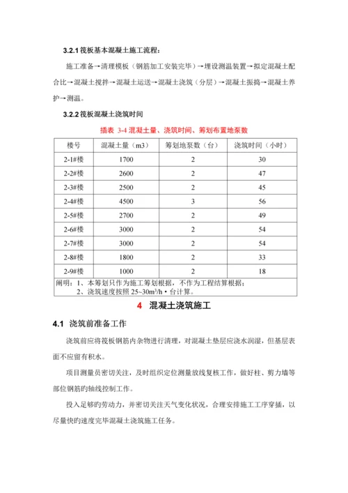 大体积混凝土综合施工专题方案完美格式.docx