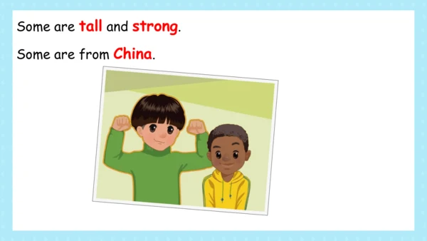 Unit 3 My friends B Let's learn 课件(共41张PPT)