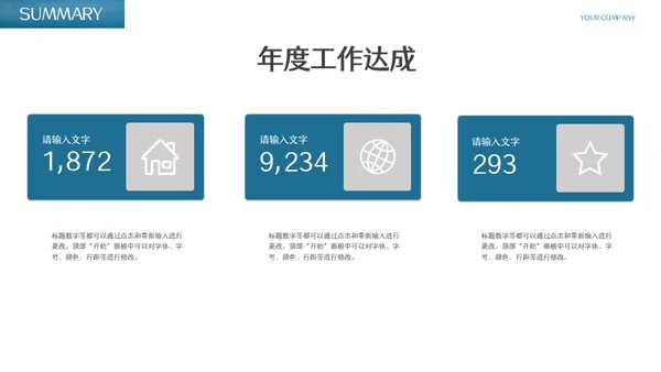商务简约个人年终总结工作计划下午茶通用PPT模板