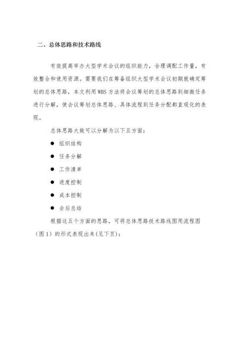 项目管理在大型学术会议中的应用.docx