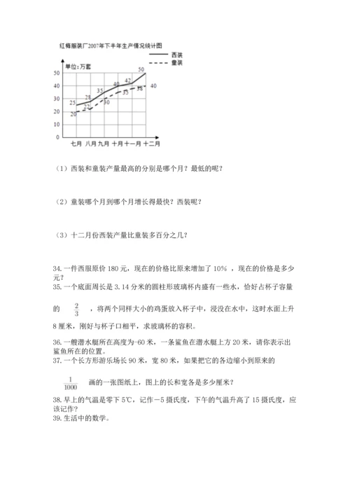 小升初数学应用题50道【重点班】.docx