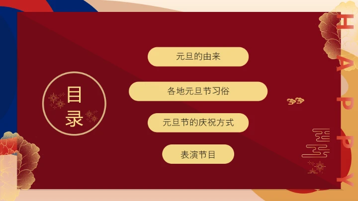 新征程新理想元旦主题班会 课件