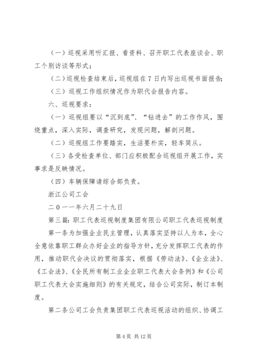 职工代表巡视方案.docx