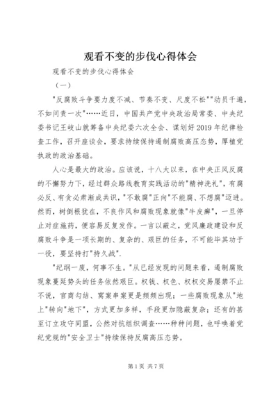 观看不变的步伐心得体会 (2).docx