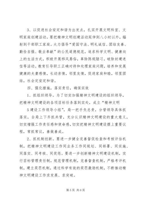 全国文明单位创建工作规划.docx