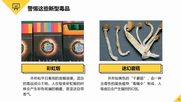 全民禁毒健康生活通用PPT模板