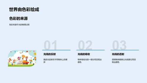 色彩学基础教程PPT模板