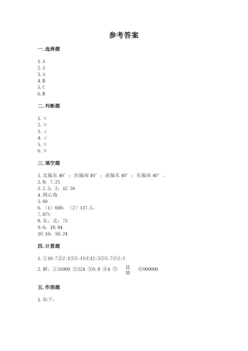 2022年人教版六年级上册数学期末测试卷【典型题】.docx