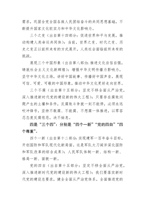 【党课讲稿】学习贯彻党的二十大精神宣讲提纲---要点式.docx