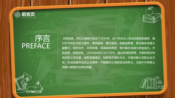 创意黑板教育培训教学设计公开课PPT模板