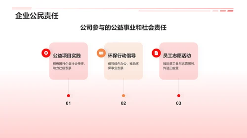 红色喜庆风年会表彰PPT模板