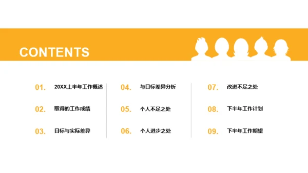 粉色年中个人总结述职报告PPT案例