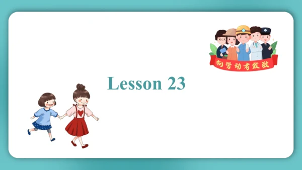 Unit 4  January is the first month Lesson 23 - Les