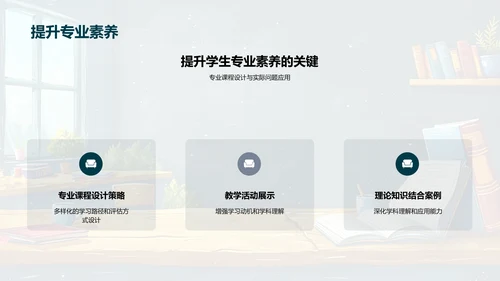 专业教学策略报告PPT模板