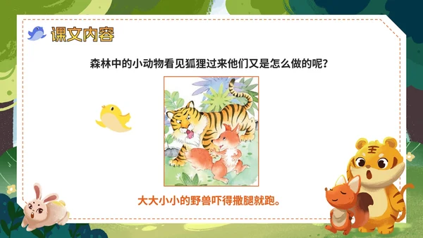 部编版语文二年级上册《狐假虎威》课件