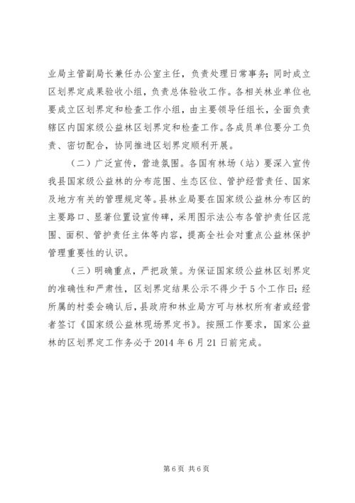 集体公益林区划界定工作方案.docx