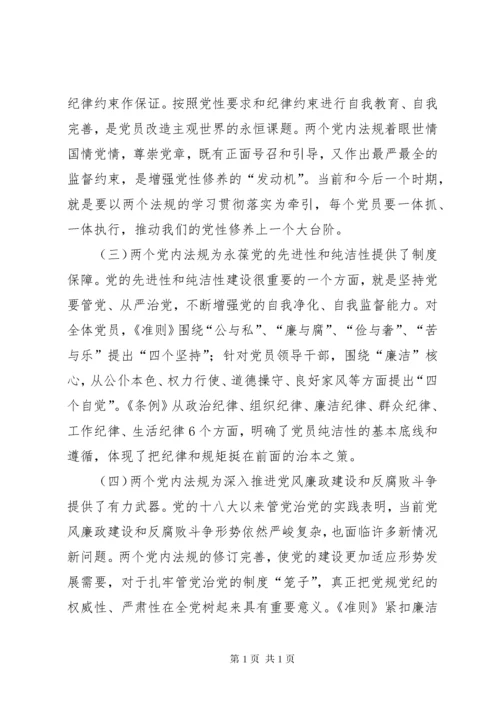 学习《准则》《条例》心得体会：严守党规党纪_1 (2).docx