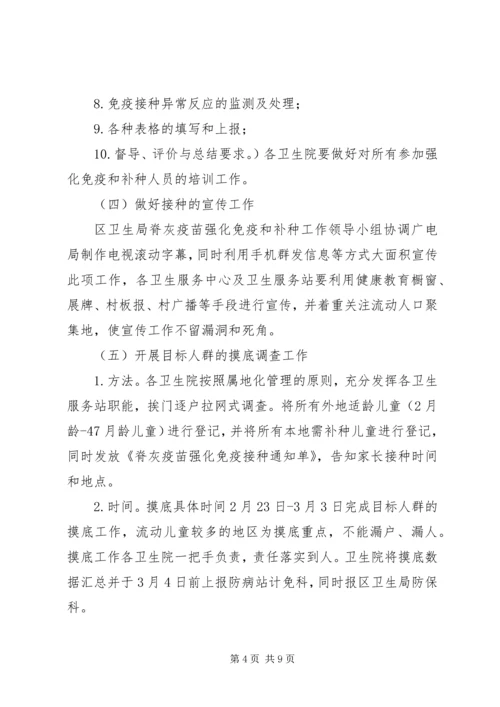 脊灰等疫苗查漏补种实施方案 (2).docx