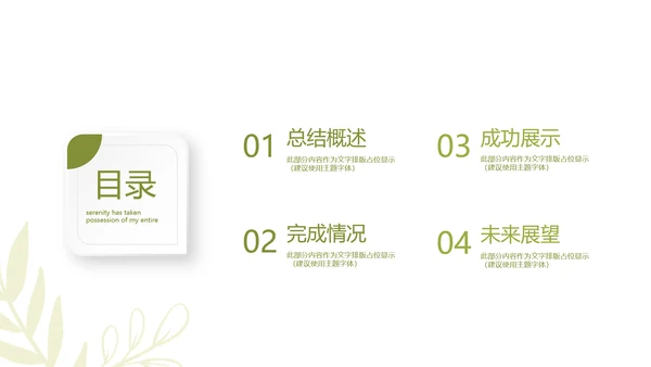 母婴婴儿护理年年终总结动态PPT