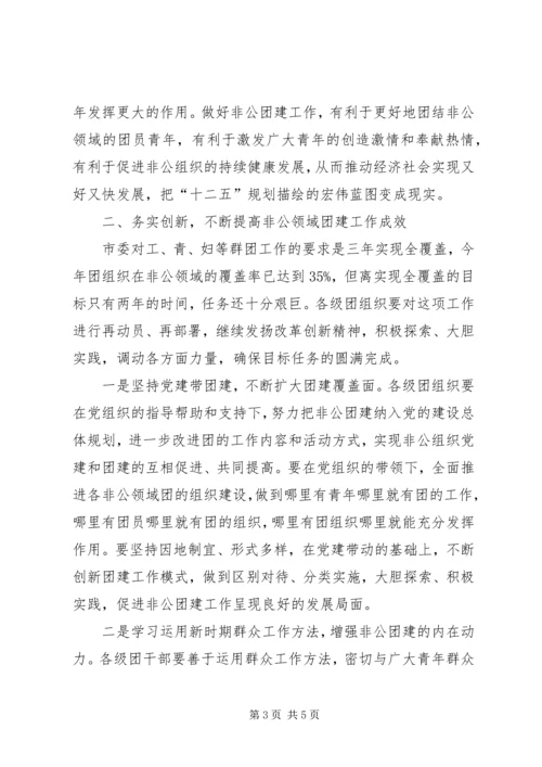 副书记在非公团建工作会讲话.docx