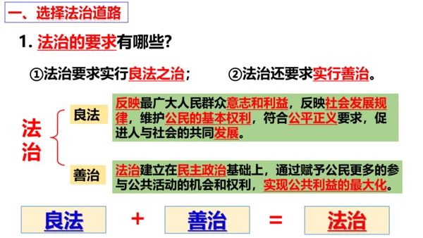第四课：建设法治中国  复习课件(共20张PPT)